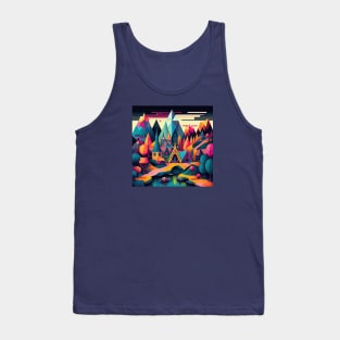 A whimsical and picturesque city Tank Top